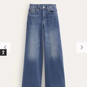 NWT Boden Denim Wide Leg Jeans in Classic Blue
